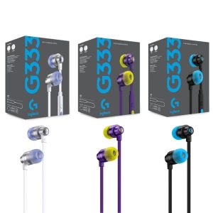 Logitech G333 Gaming Earphones with Mic and Dual Drivers