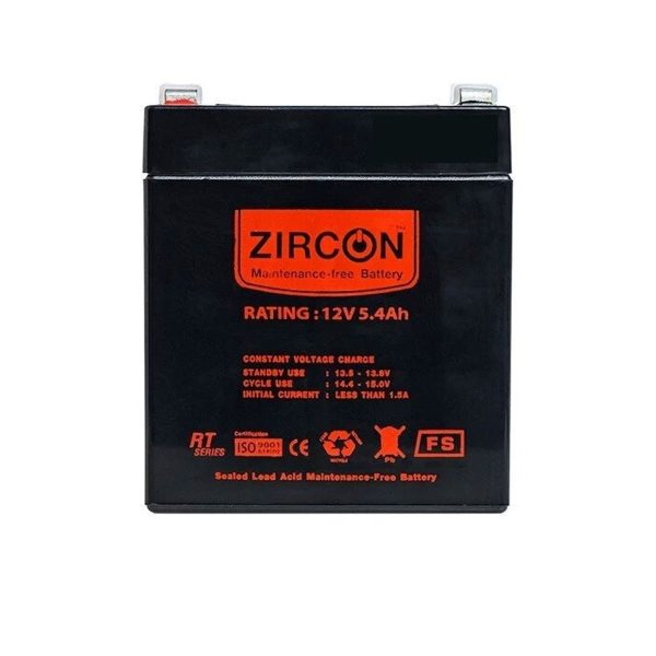 ZIRCON BATTERYเเบตเตอรี่สำหรับเครื่องสำรองไฟ และอุปกรณ์ไฟฉุกเฉิน รับประกัน 1 ปี